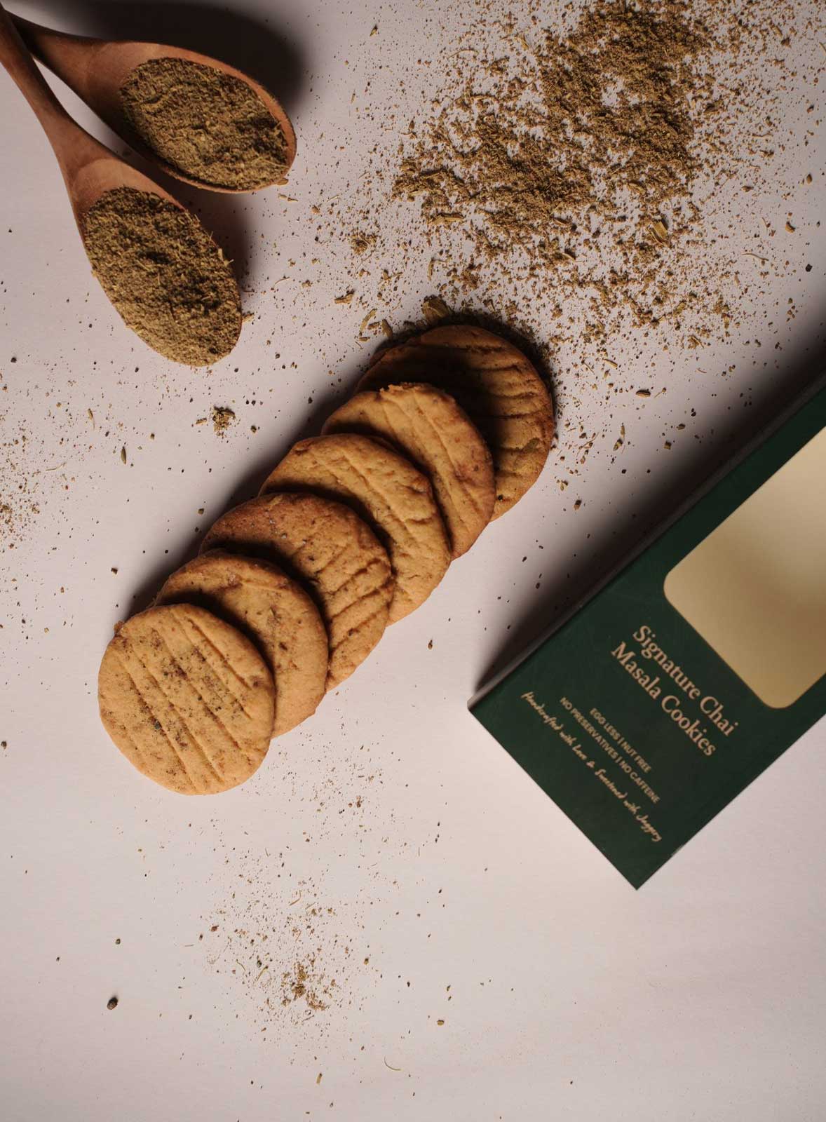 Signature Chai Masala Cookies